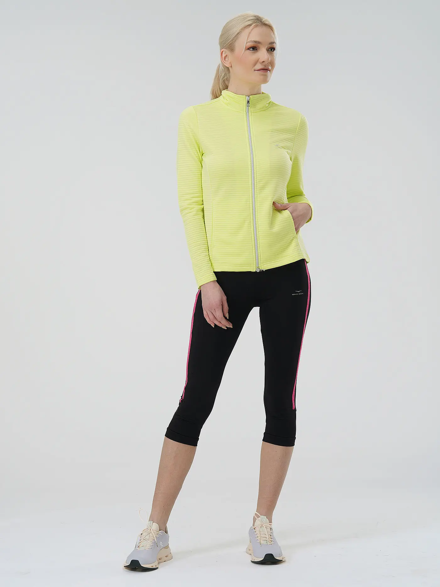 JOY SPORTSWEAR | Damen Fitnessjacke Peggy | gelb